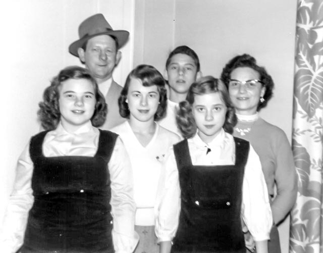  Brodie famility about 1955 